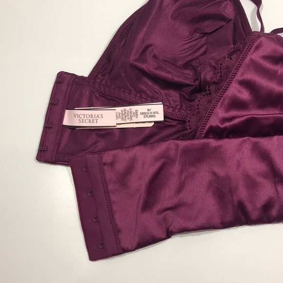 Victoria’s Secret Satin Purple Bralette - Picture 17 of 17